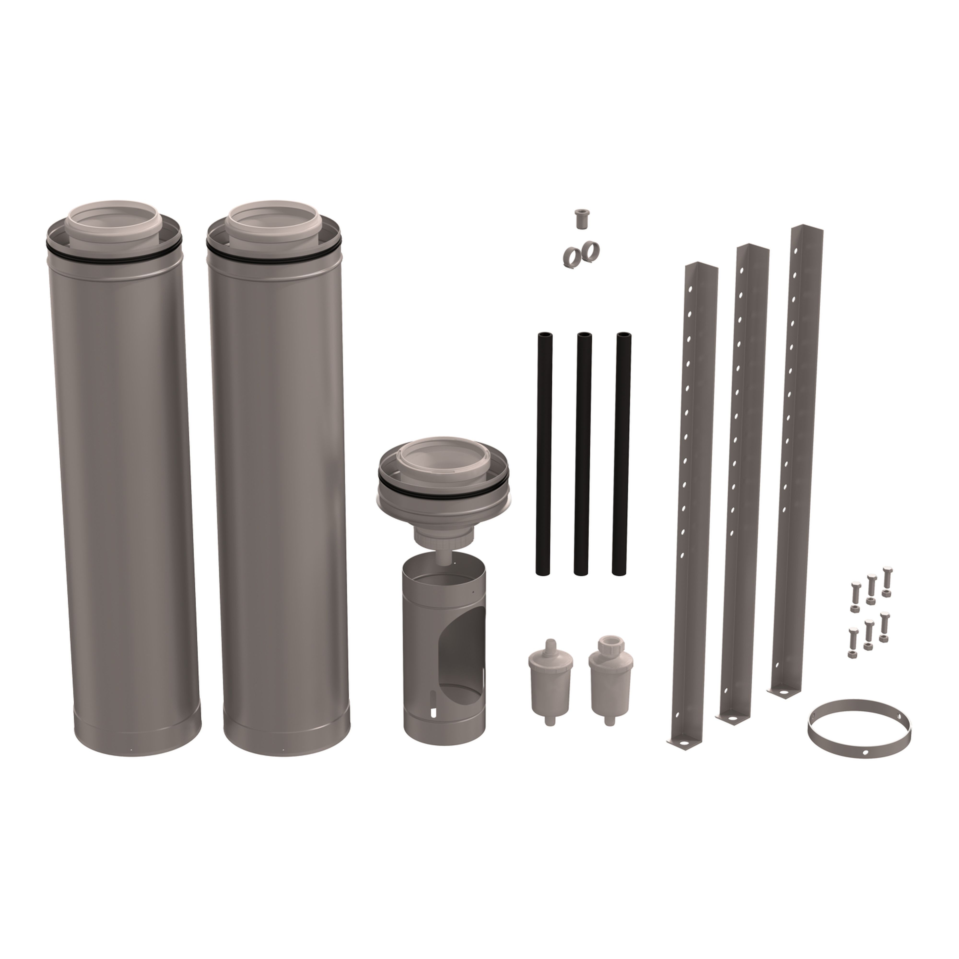 Ubbink France - Kit départ 3CET concentrique D160/250mm 0 Appareil avec support trépied