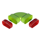 Ubbink France - Kit coude 90° horizontal AE35SC Air Excellent