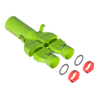 Ubbink France - Kit té 180° AE48C circulaire pour bouche D125mm