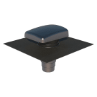Ubbink France - Sortie de toit VMC Ubiflu 2 universel anthracite avec multidiam