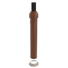 Ubbink France - Kit 3CEp de toiture D80/130mm PPtl/acier haut.1500mm avec terminal ocre