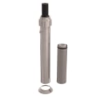 Ubbink France - Kit 3CEp de toiture D80/130mm PPtl/acier haut.2000mm avec terminal inox