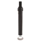 Ubbink France - Kit 3CEp de toiture D80/130mm PPtl/acier haut.1500mm avec terminal noir