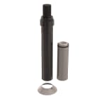 Ubbink France - Kit terminal Rolux 3CEp Condensation D110/160mm noir haut.2000mm