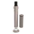 Ubbink France - Kit 3CEp de toiture D110/160mm PPtl/acier haut.2000mm avec terminal inox