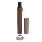 Ubbink France - Kit terminal Rolux 3CEp Condensation D110/160mm ocre haut.2000mm