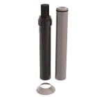 Ubbink France - Kit terminal Rolux 3CEp Condensation D110/160mm noir haut.2500mm