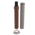 Ubbink France - Kit terminal Rolux 3CEp Condensation D110/160mm ocre haut.2500mm