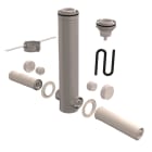 Ubbink France - Kit 3CEp de Départ D125/200mm PPtl/acier système suspension pour 2 app