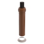Ubbink France - Kit 3CEp de toiture D125/200mm PPtl/acier haut.1500mm avec terminal ocre