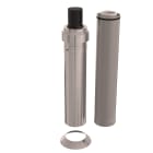 Ubbink France - Kit 3CEp de toiture D125/200mm PPtl/acier haut.2500mm avec terminal inox