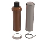 Ubbink France - Kit terminal Rolux 3CEp Condensation D200/300mm ocre haut.1500mm