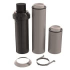 Ubbink France - Kit terminal Rolux 3CEp Condensation D200/300mm noir haut.2000mm