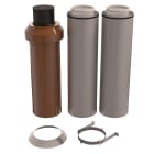 Ubbink France - Kit terminal Rolux 3CEp Condensation D200/300mm ocre haut.2500mm