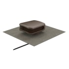 Ubbink France - Sortie de toit VMC Valetis brun diamètre 160mm