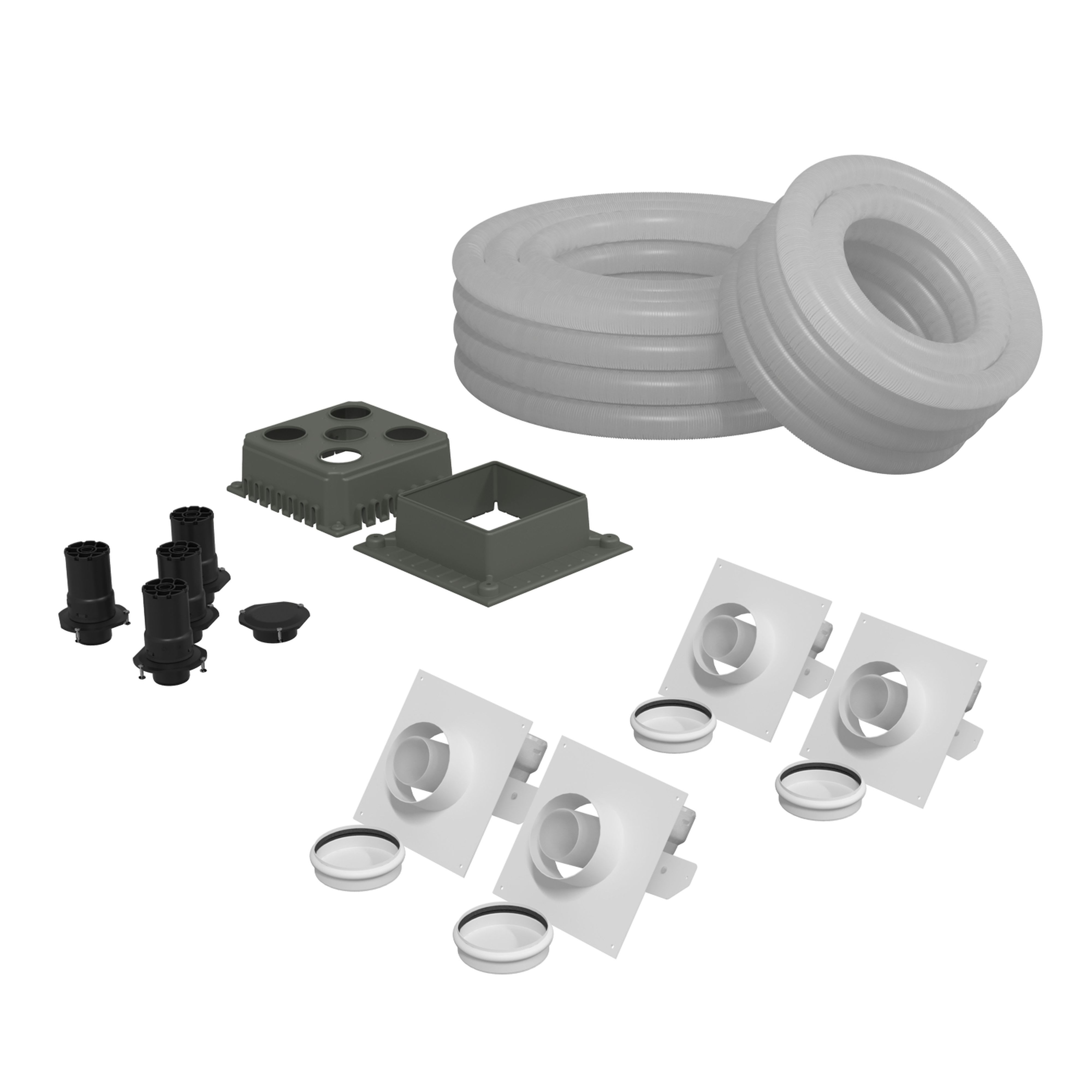 Ubbink France - Kit MultiFlex Alsace 4app 37m