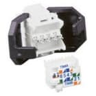 Corning - Connecteur RJ45 E250U Catégorie 6 UTP 8 points, Lot de 8 pièces (OCK6U8)