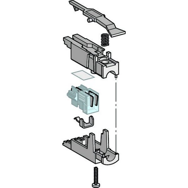 Corning - Kit coquille CBE 1P SF/UTP, avec cliquet d'accrochage