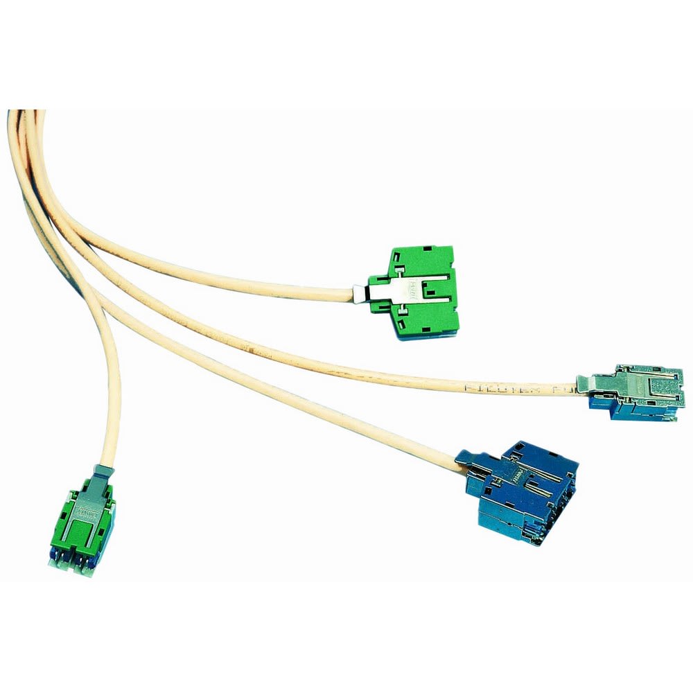 Corning - Cordon CBE/RJ45 SF/UTP 1P, 100 Ohms, LS0H, câbl.4-5, 2 mètres