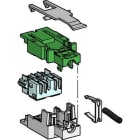 Corning - Kit coquille CBE 2P UTP, avec cliquet d'accrochage, orange/gris
