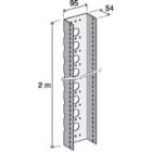 Corning - Profilé Europe base 8 de 2 mètres, pas = 16 mm, p = 55 mm