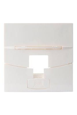 Corning - Face avant 45x45 pour 1 RJ45 (ancienne réf FP4MF1KWB)