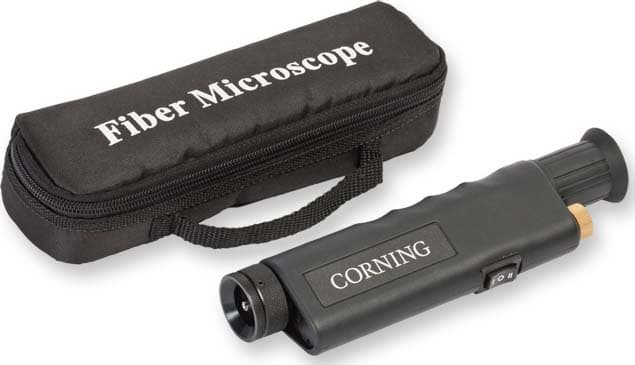 Corning - FIBER MICROSCOPE 200X,INCL.CASE/BAT