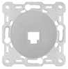 Corning - Adaptateur 1 RJ45 pour plaque Odace blanc de Schneider