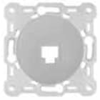 Corning - Adaptateur 1 RJ45 pour plaque Odace blanc de Schneider