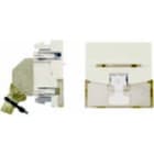 Corning - Prise RJ45 Cat 6 FTP 9 points 45x45, Translucide (ancienne réf K6F45ND)