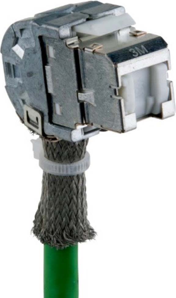 Corning - Connecteur RJ45 V250S Catégorie 6 STP Blindé, Lot de 480 pièces (VOLOCK6SHV)