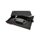 Corning - Tiroir optique LAN1, 1U avec 6 rac LC duplex MM et 12 pig OM4 pour 12FO - NO