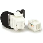 Corning - Connecteur RJ45 V250U Catégorie 6 UTP 8 points, Lot de 480 pièces (VOLOCK6UHV)