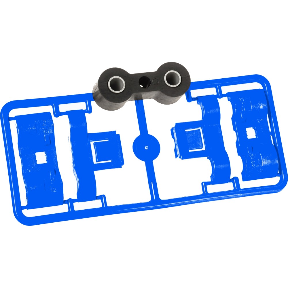 Corning - ECAM Double D15-18 - Kit entrée de câble double avec diamètre 15 à 18 mm pour co