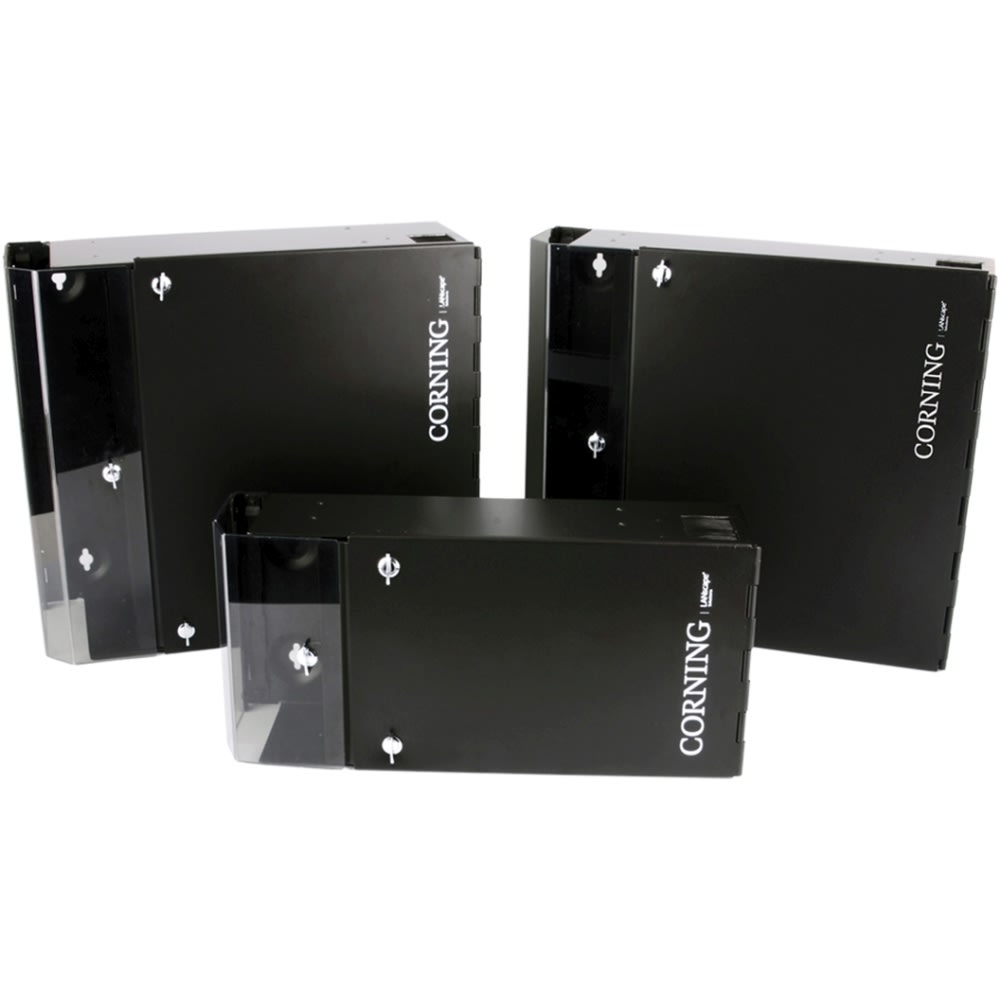Corning - Coffret mural pour 4 panneaux CCH pour soudure ou préconnectorisation. 96FO