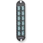 Corning - Cassette épissurage CCH 12FO OS2, 6 raccords LC Duplex, 12 pigtails couleur OS2