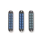 Corning - Panneau optique CCHE-CP avec 6 raccords LC duplex OM3 auto-obturants pour 12 FO