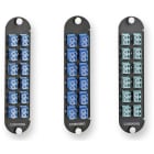 Corning - Panneau optique CCHE-CP avec 6 raccords LC duplex SM auto-obturants pour 12FO