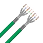 Corning - Câble Catégorie 7 S/FTP LSZH-3 AWG23 Cca 500M 2x4 paires Gaine verte