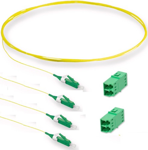 Corning - BAT KIT - 2 LC APC + 4 LC APC PIGTAILS