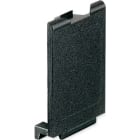 Corning - BLANK COVER XS500 KS,1 PORT, BK (PK 10)
