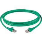 Corning - Cordon Catégorie 6A, S/FTP AWG 26 LSZH Vert, 2xRJ45, 4 paires, 5m