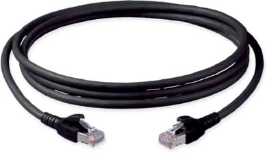 Corning - S/FTP flex/26L,Cat.6A,bk,2xRJ45,4P,2m