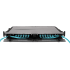 Corning - Tiroir optique coulissant 1U CCH pour 2 panneaux / K7 CCH (horizontal), noir