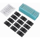 Corning - Kit de sertissage CCH : 12 organisateurs et protecteurs d'épissures (144 FO max)