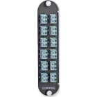 Corning - Panneau optique CCHE-CP avec 6 raccord LC duplex MM G50 pour 12 fibre OM3