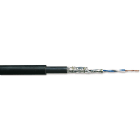 Corning - Câble Catégorie 7A+ S/FTP OUTDOOR PE AWG22 Fca 1000M 4 paires Gaine noire