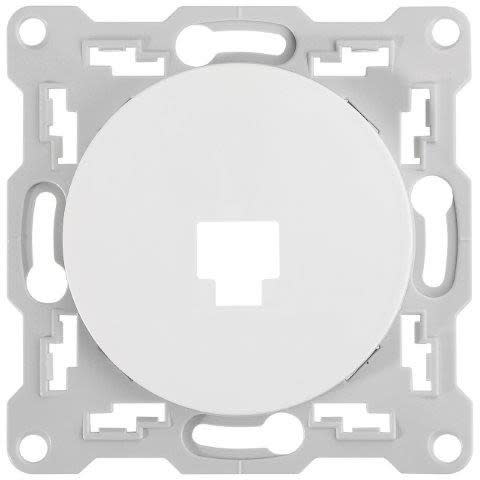 Corning - Adaptateur 1 RJ45 pour plaque Celiane blanc de Legrand