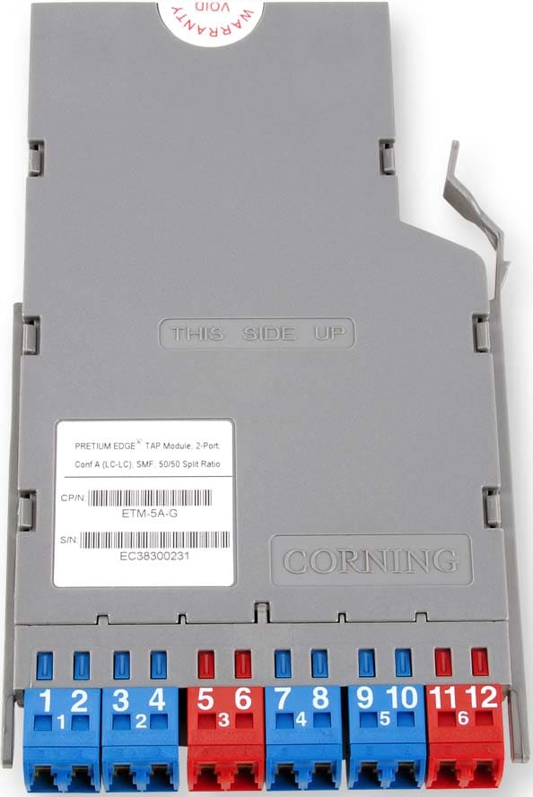 Corning - Module TAP EDGE LC/LC Monomode - modèle A - 50:50 (Live/TAP)