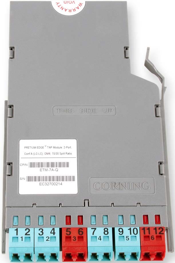 Corning - Module TAP EDGE LC/LC Multimode - modèle A - 70:30 (Live/TAP)